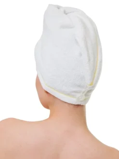 Czaprok frotte turban S-0010 (5) biały
