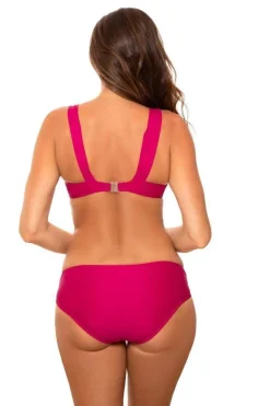 Kostium kąpielowy Amina M-658 (18) Malinowy