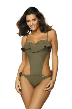 Kostium kąpielowy Carmen Hazel M-468W (3) Wiązany