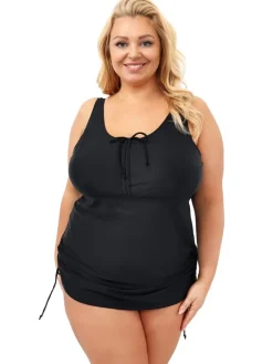 Tankini Greta S-2042 (1) czarny (komplet)